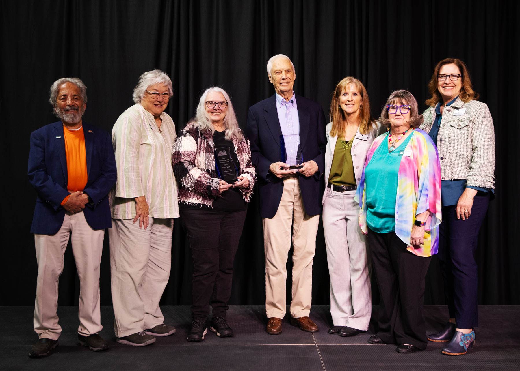 2024 Older American Month Award Winner with Commissioners