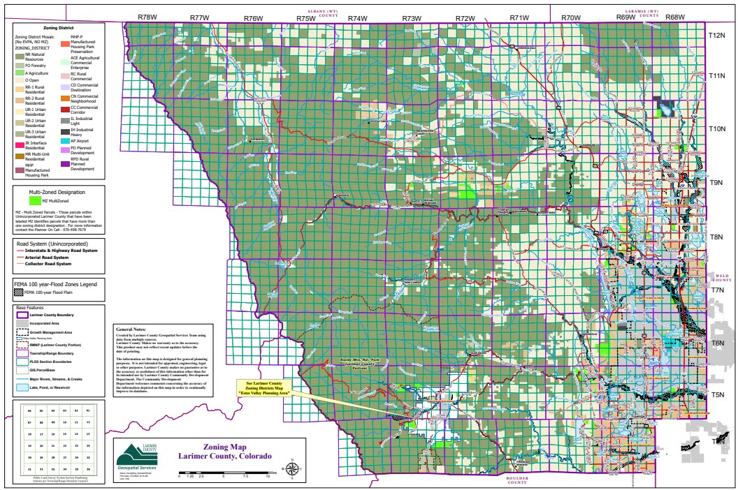 County Zoning Map
