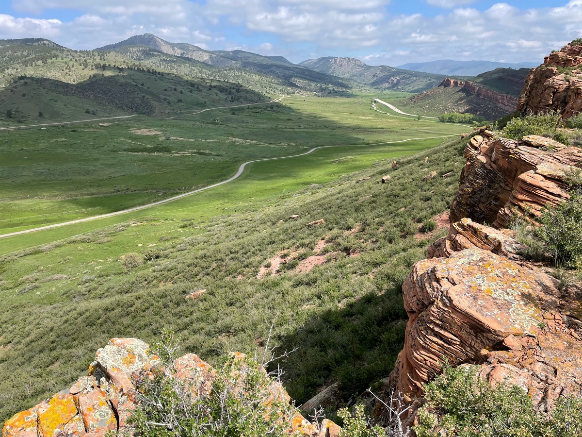 Image Looking across the landscape at Heaven's Door Ranch, Larimer County's future open space; courtesy Larimer County