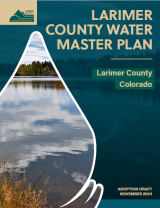 Larimer County Water Master Plan Adoption Draft Cover