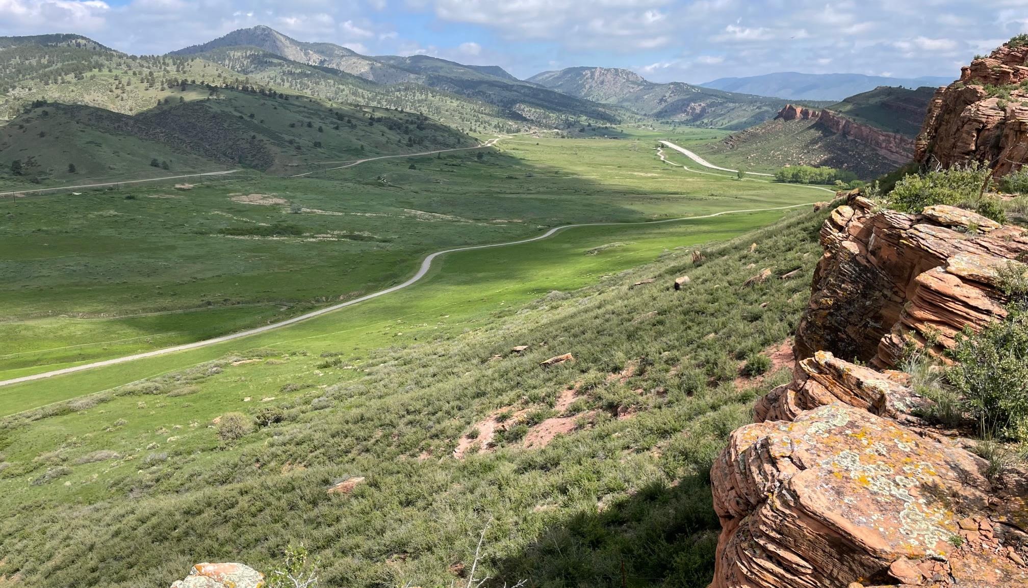 A view of Canyon Edge Open Space 