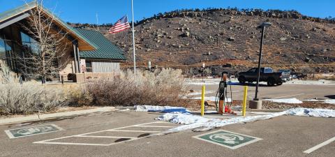 Horsetooth Information Center Charging Station