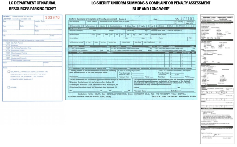 LC Tickets processed by Recording