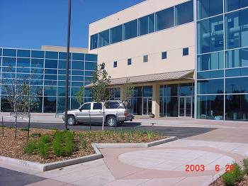 Exterior View of Voting Area Entrance