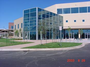 Exterior View of Voting Area Exit