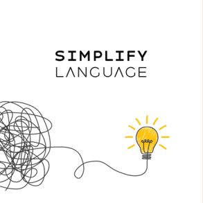 Image SIMPLIFY LANGUAGE